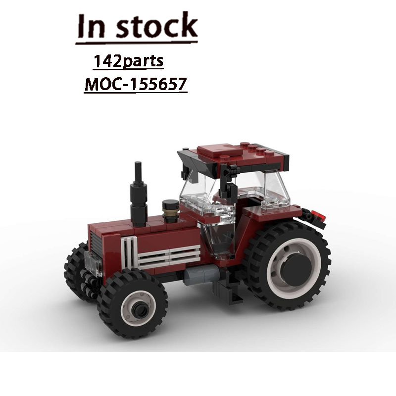 Urban Farming Usa - MOC-155657 Kentsel Çiftlik Tarımsal Retro Traktör